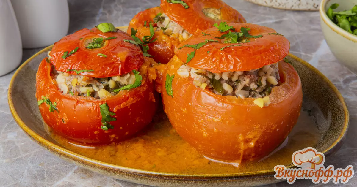 Фаршированные помидоры, вкусных рецептов с фото Алимеро